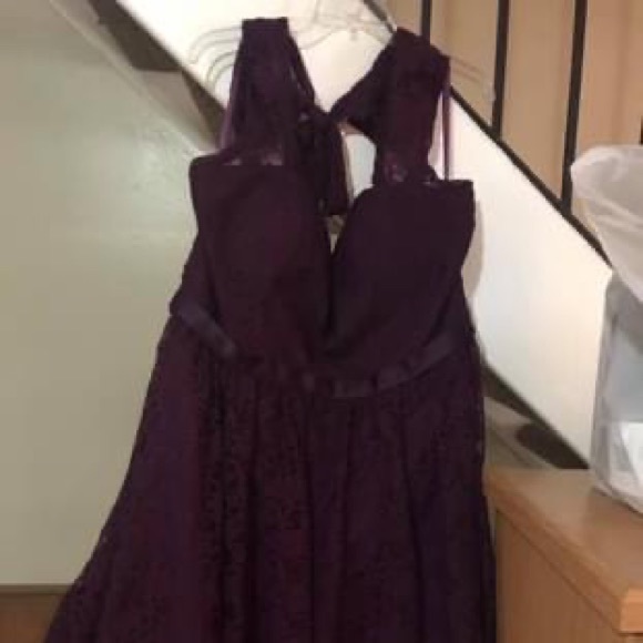 Morilee Dress in Eggplant - Picture 2 of 6